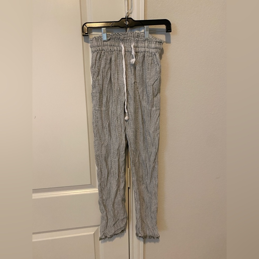 Aerie lounge pants striped pants size XXS